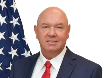 Official Photo of John McNamara, Charge D'Affaires. Photo by the US Government.