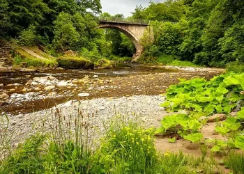 River Esk, Cumbria. Photo by Trotter Fechan.