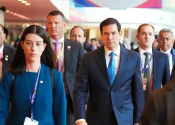 Rubio at the 15th annual East Asia Summit Foreign Ministers’ Meeting. Photo by Marco Rubio.