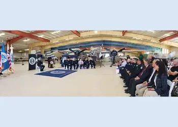 Santa Teresa port director change of command ceremony. Photo by the CBP.