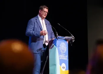 Sir Martyn Oliver speaking at the Festival of Education 2025. Photo by Ofsted.