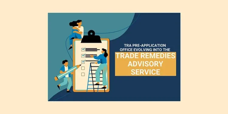 Trade Remedies Advisory Service launched today. Artwork by the Trade Remedies Service.
