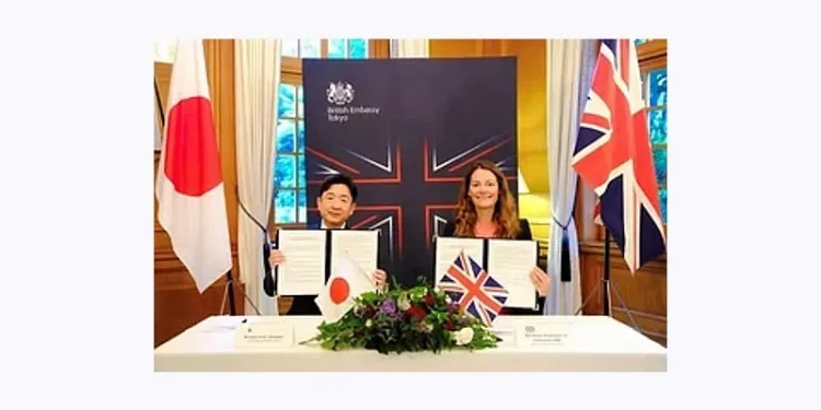 UK-Japan Investment MoC July 2025. Photo by the British Embassy Tokyo.