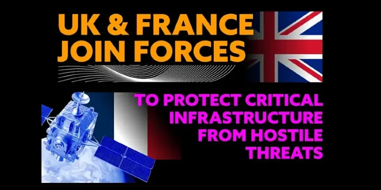 UK and French researchers join up to shield critical infrastructure. Artwork by the DSIT.