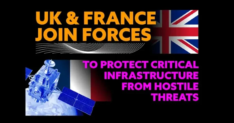 UK and French researchers join up to shield critical infrastructure. Artwork by the DSIT.