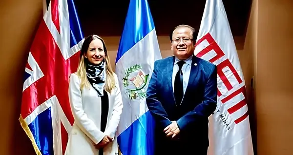 Ambassador Correa formally invited Guatemala to join the Powering Past Coal Alliance. Photo by the Foreign Office.