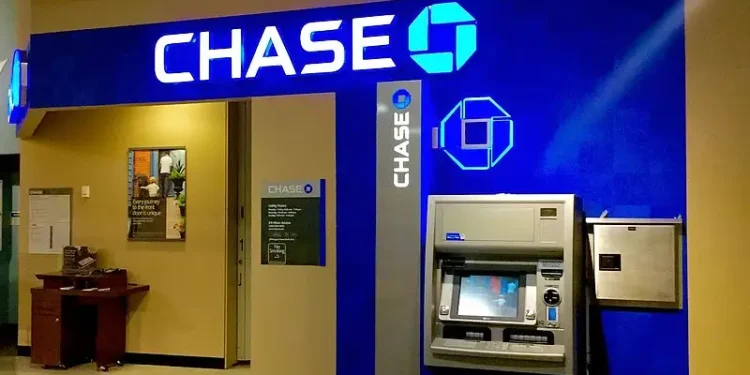 Chase Bank ATM. Photo by Mike Mozart.
