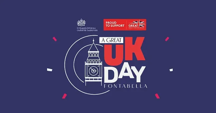 Great UK Day in Guatemala. Artwork by the Foreign Office.