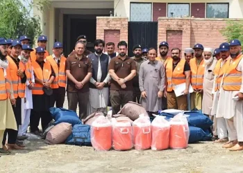 Pakistan’s Monsoon season relief. Photo by the British High Commission Islamabad.