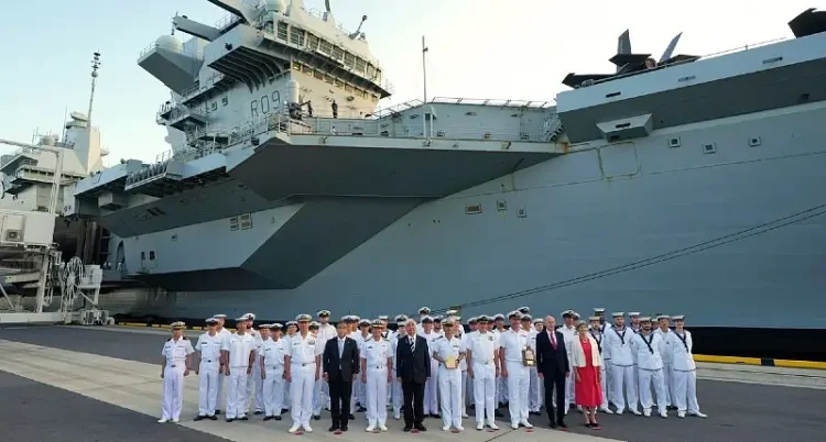 The Defence Secretary met Japanese PM Ishiba and his counterpart, Minister Nakatani, while welcoming the Carrier Strike Group deployment to Tokyo. Photo by the MoD.