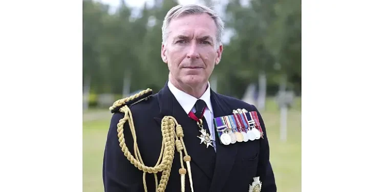 UK Chief of Defence Staff Admiral Sir Tony Radakin. Photo by the Ministry of Defence.