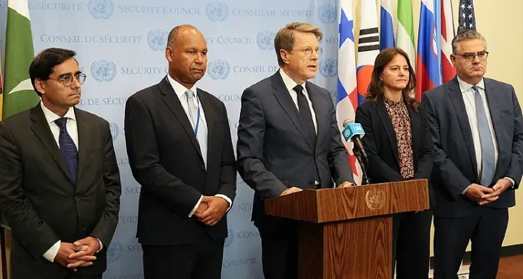 United Kingdom, Denmark, France, Greece and Slovenia condemn Israel in UN. Photo by the Foreign Office.