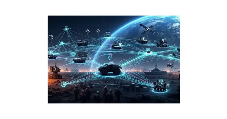 Building the Digital Targeting Web. Artwork by DSTL.