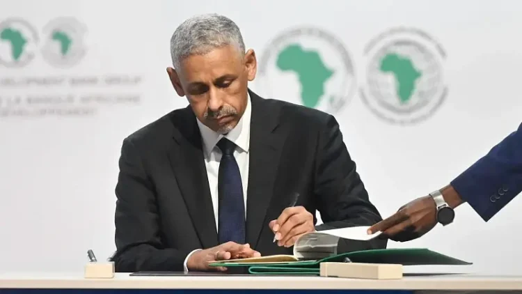 Sidi Ould Tah Assumes Office as 9th President of the African Development Bank Group. Photo by the ADBG.