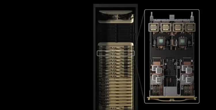 The NVIDIA Rubin CPX GPU. Photo by NVIDIA.
