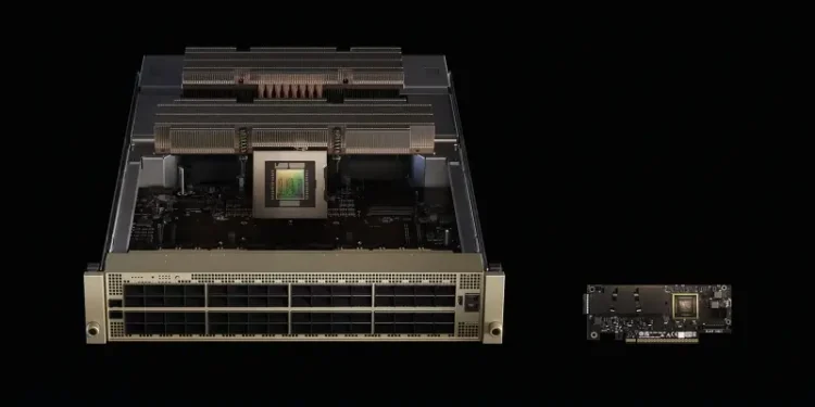 Spectrum x ethernet launched. Photo by NVIDIA.