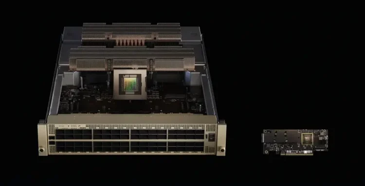 Spectrum x ethernet launched. Photo by NVIDIA.