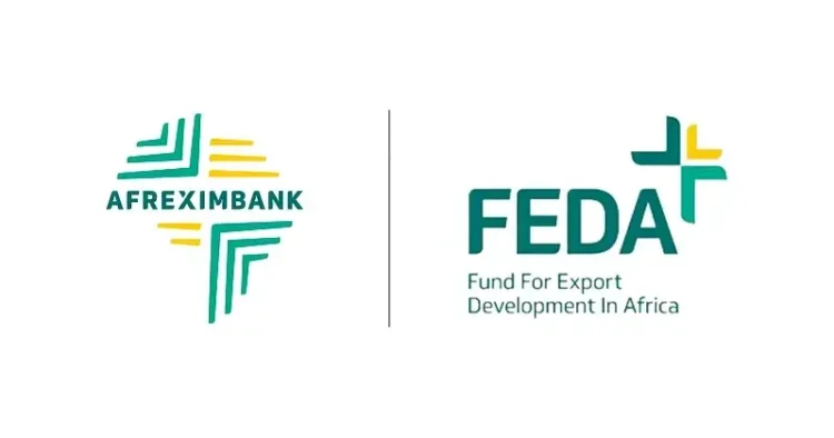 Afreximbank-feda logo. Artwork by Afrexim Bank.