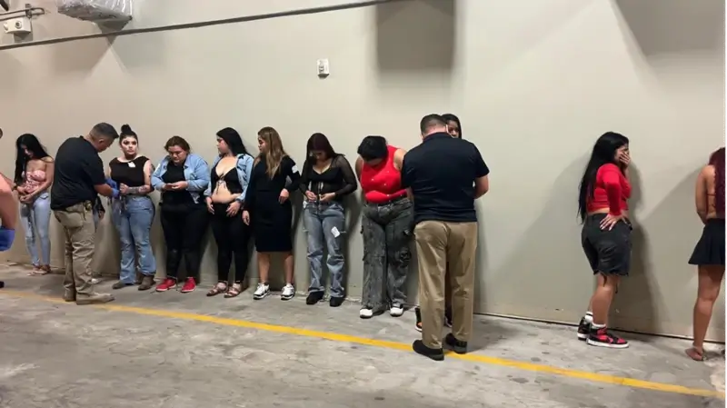 Arrests during a Homeland Security Task Force operation in Texas.