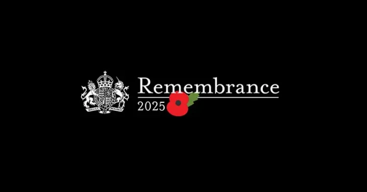 Remembrance Sunday 2025. Image by the Dept. for Culture, Media and Sport.
