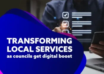 Transforming Local Services for Councils. Artwork by the Department for Science, Innovation and Technology.