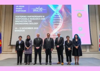 UK-ASEAN Engineering Biology meeting. Photo by the UK Embassy Bangkok.