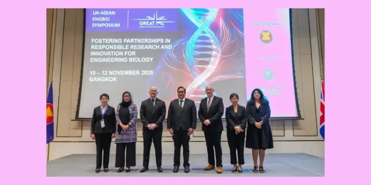 UK-ASEAN Engineering Biology meeting. Photo by the UK Embassy Bangkok.