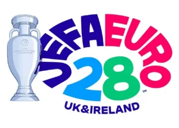 UK government investing up to £557 million in UEFA EURO 2028. Artwork by the Dept. for Culture, Media and Sport.