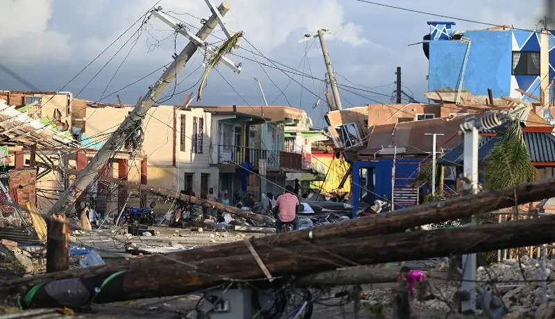 WCR Hurricane in Jamaica. Photo by the WeCare Foundation.