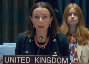 Jennifer MacNaughtan, UK Minister Counsellor at the UN New York. Photo by the Foreign Office.
