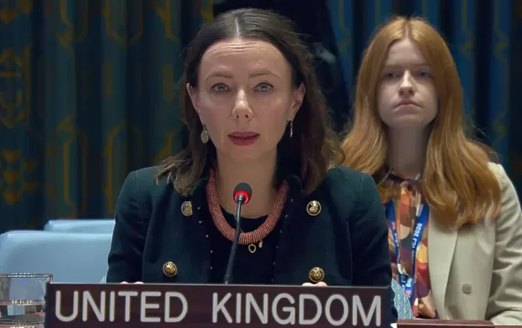 Jennifer MacNaughtan, UK Minister Counsellor at the UN New York. Photo by the Foreign Office.