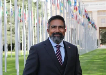 Kumar Iyer CMG portrait. Photo by the foreign Office.
