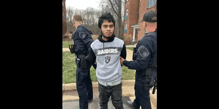 Police responded to a residence in Reston, Virginia after Morales-Ortez allegedly shot and killed a man inside. Photo by ICE.
