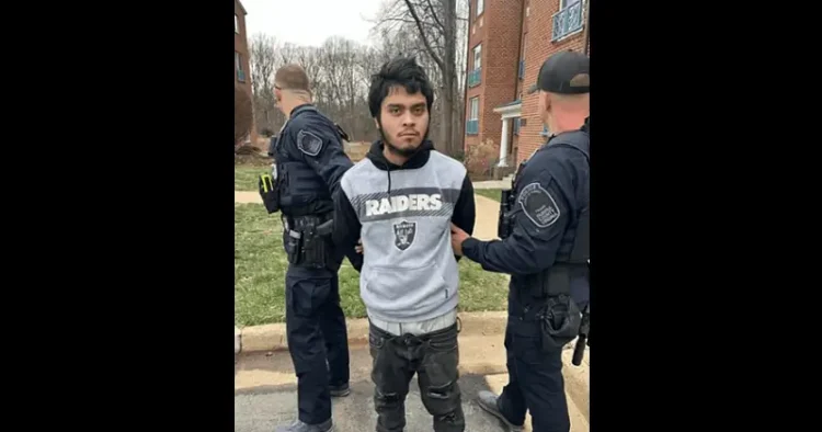 Police responded to a residence in Reston, Virginia after Morales-Ortez allegedly shot and killed a man inside. Photo by ICE.