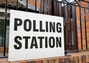 Polling station. An independent review into foreign financial interference in UK politics. Photo by the Ministry of Housing.