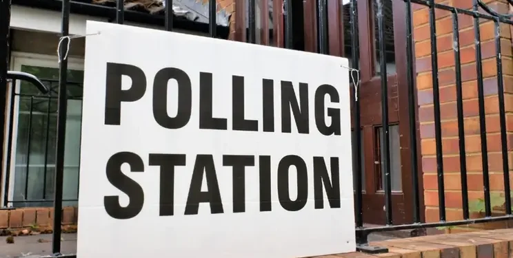 Polling station. An independent review into foreign financial interference in UK politics. Photo by the Ministry of Housing.