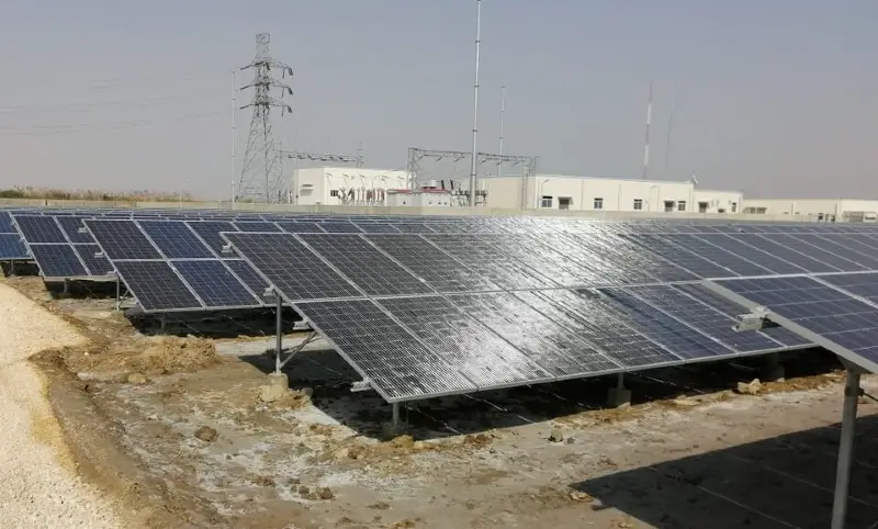 Solar park Gharo. Photo by شہاب