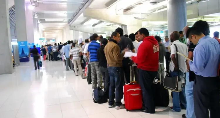 Visa On Arrival. Photo by Harsha K R.
