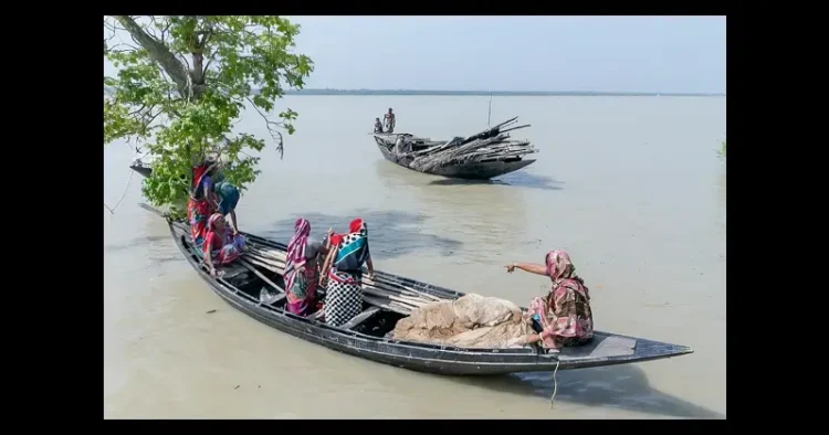 Badabon Sangho Womens fisherfolk cooperative for fishing in Sundarbans, Bangladesh. Photo by DEFRA.