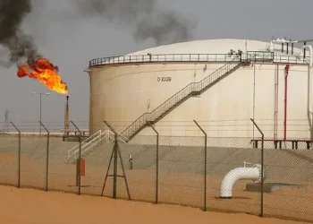 El Saharara oil field, Libya. Photo by Javier Blas.