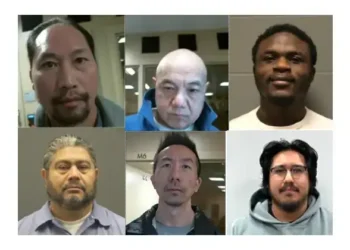 ICE recent arrests. Photos by Ice.