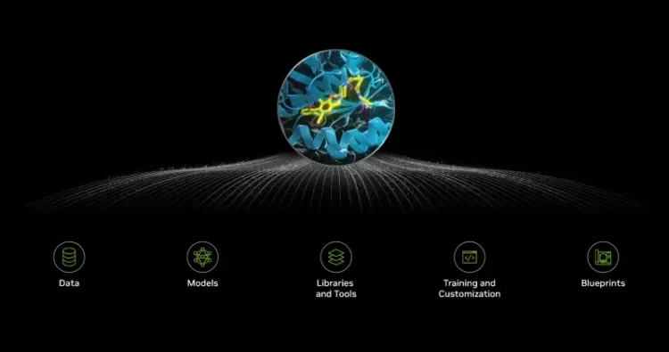 NVIDIA BioNeMo Platform Adopted by Life Sciences Leaders. Artwork by NVIDIA.