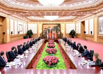 President Xi Jinping Meets with U.K. Prime Minister Keir Starmer. Photo by Chinese Ministry of Foreign Affairs