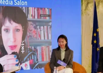 The Salon included extended networking and interactive games. Photo by the European Union.