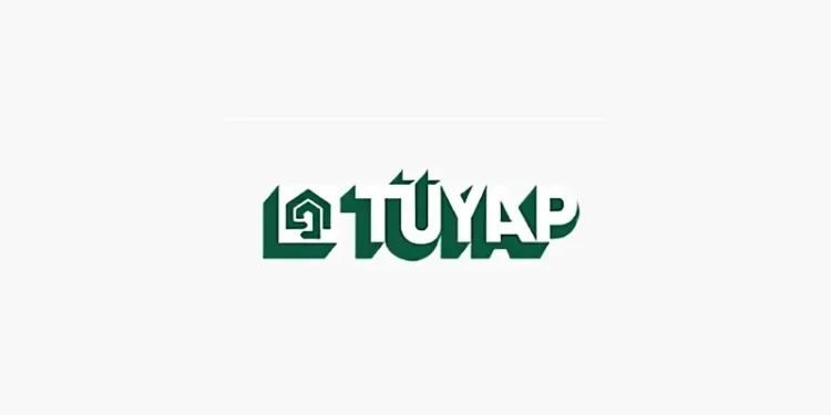 Tuyap logo. Artwork by Tuyap and distributed by APO.