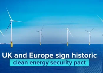 UK and Europe sign historic North Sea pact. Photo and artwork by Department for Energy.