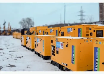 British Generators destined for Ukraine. Photo by UNICEF.