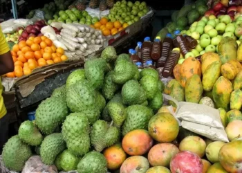 Fruit and vegetables market in Dakar. Photo by Malcolm Mavocado.