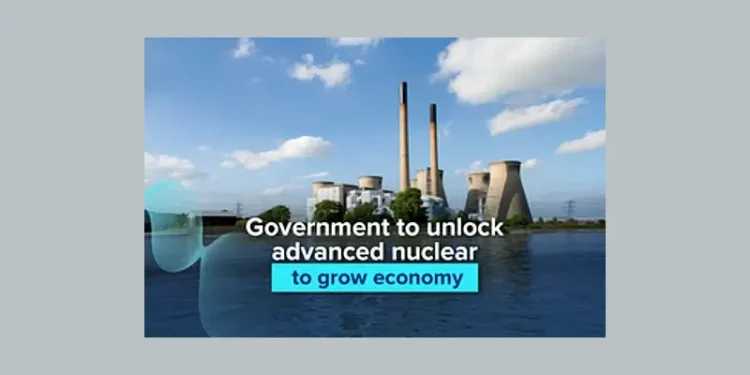 Government publishes Advanced Nuclear Framework. Artwork by the Department for Energy Security