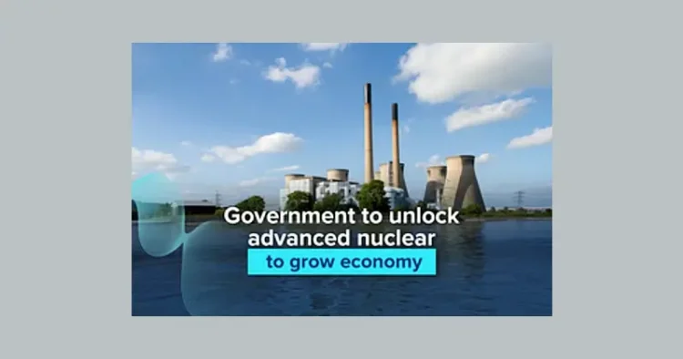 Government publishes Advanced Nuclear Framework. Artwork by the Department for Energy Security